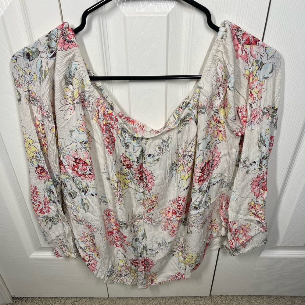 Billabong off the shoulder top